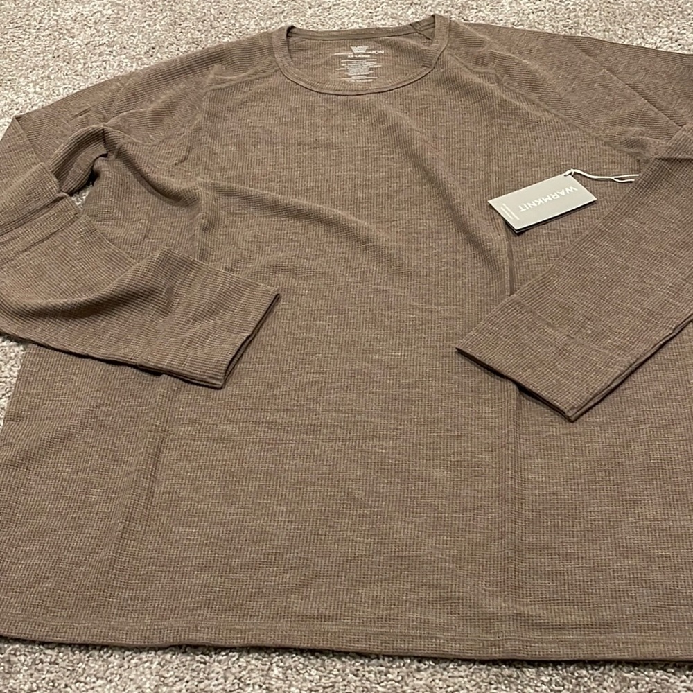 Mack Weldon XXL long sleeve waffle knit